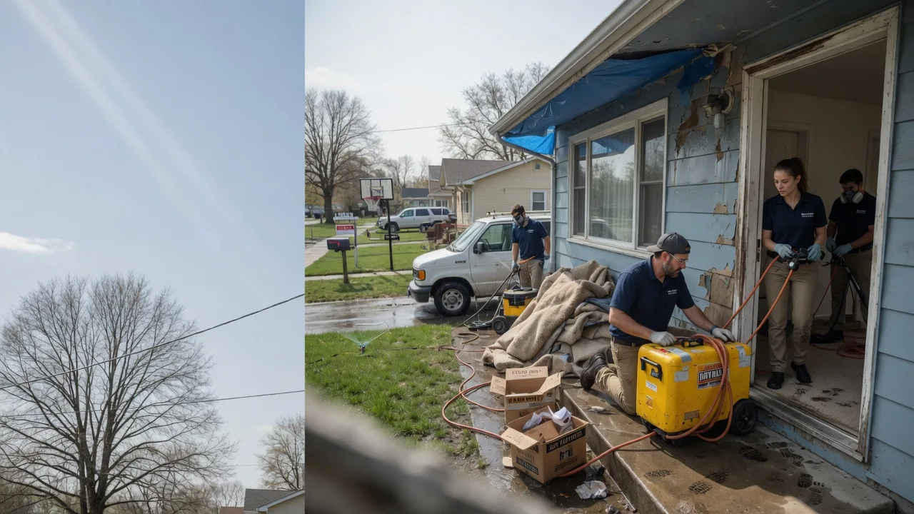 Basement Flood Cleanup in Hayti, SD near me